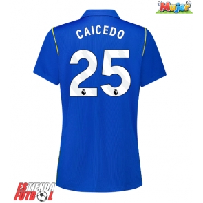 Chelsea Moises Caicedo #25 Primera Equipación Mujer 2026-27 Manga Corta